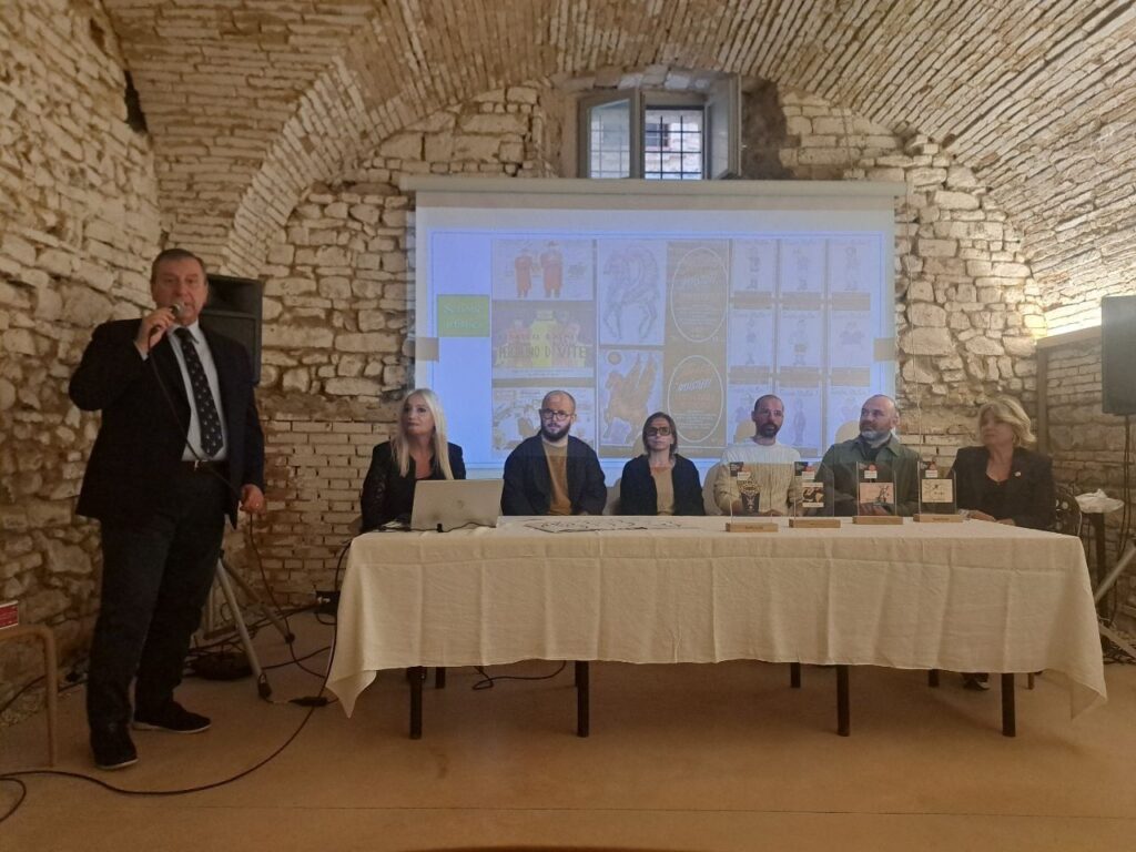 Foto della giuria del Premio Nazionale Etichetta d'Oro, edizione del 2023